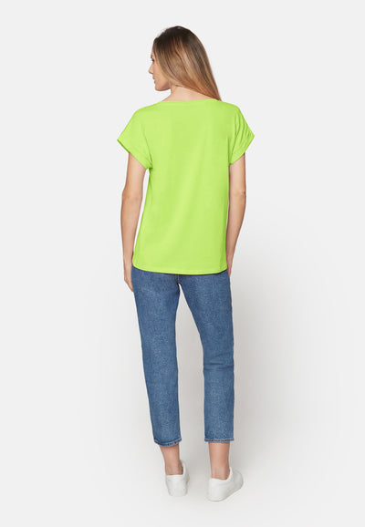 T-shirt Med Korte ærmer - Sharp green
