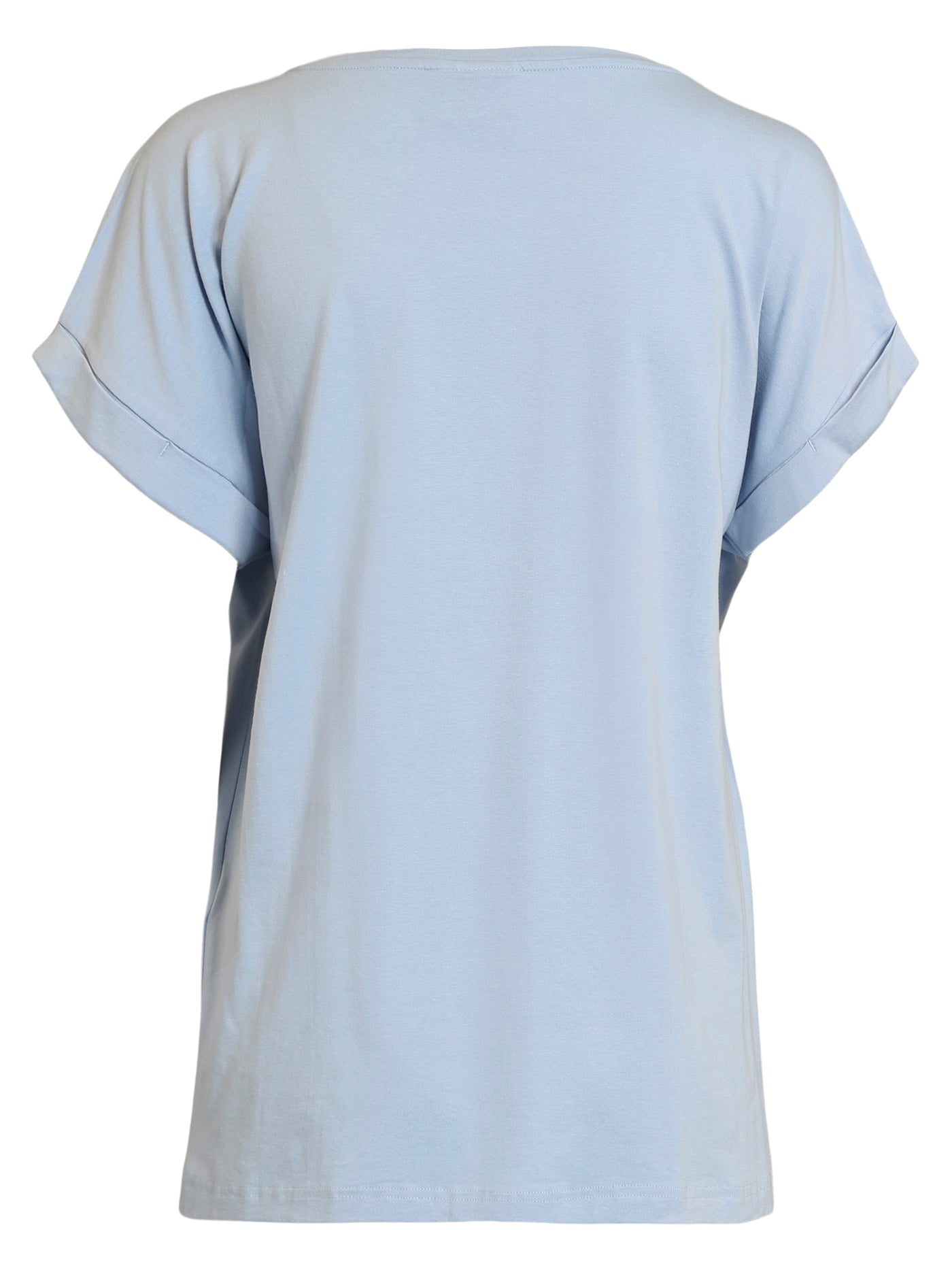 T-shirt Med Korte ærmer - Chambray Blue