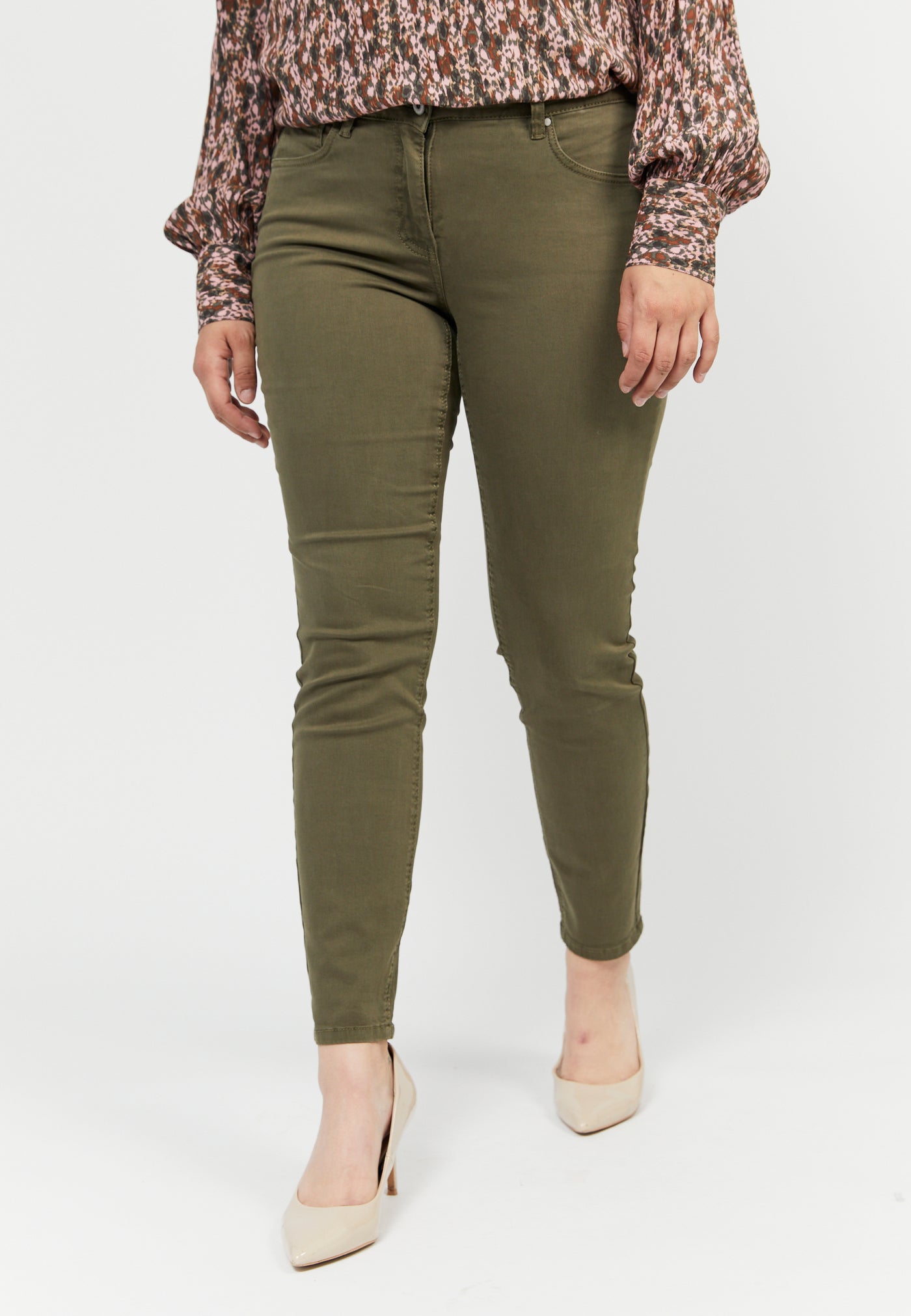 Jeans 7/8 - Ivy Green
