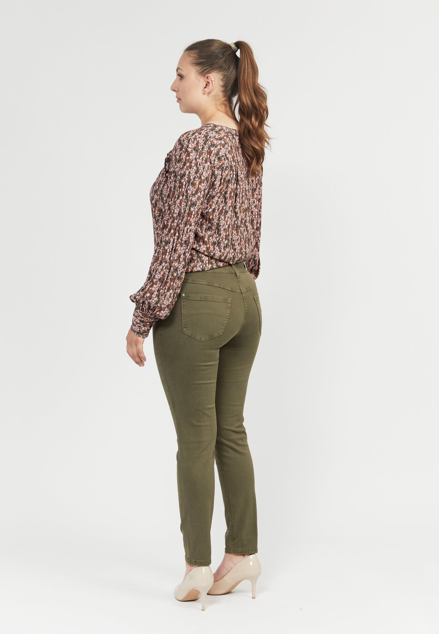 Jeans 7/8 - Ivy Green