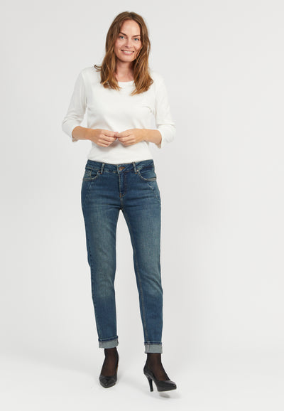 Jeans Maggie Narrow Legs - Washed Blue